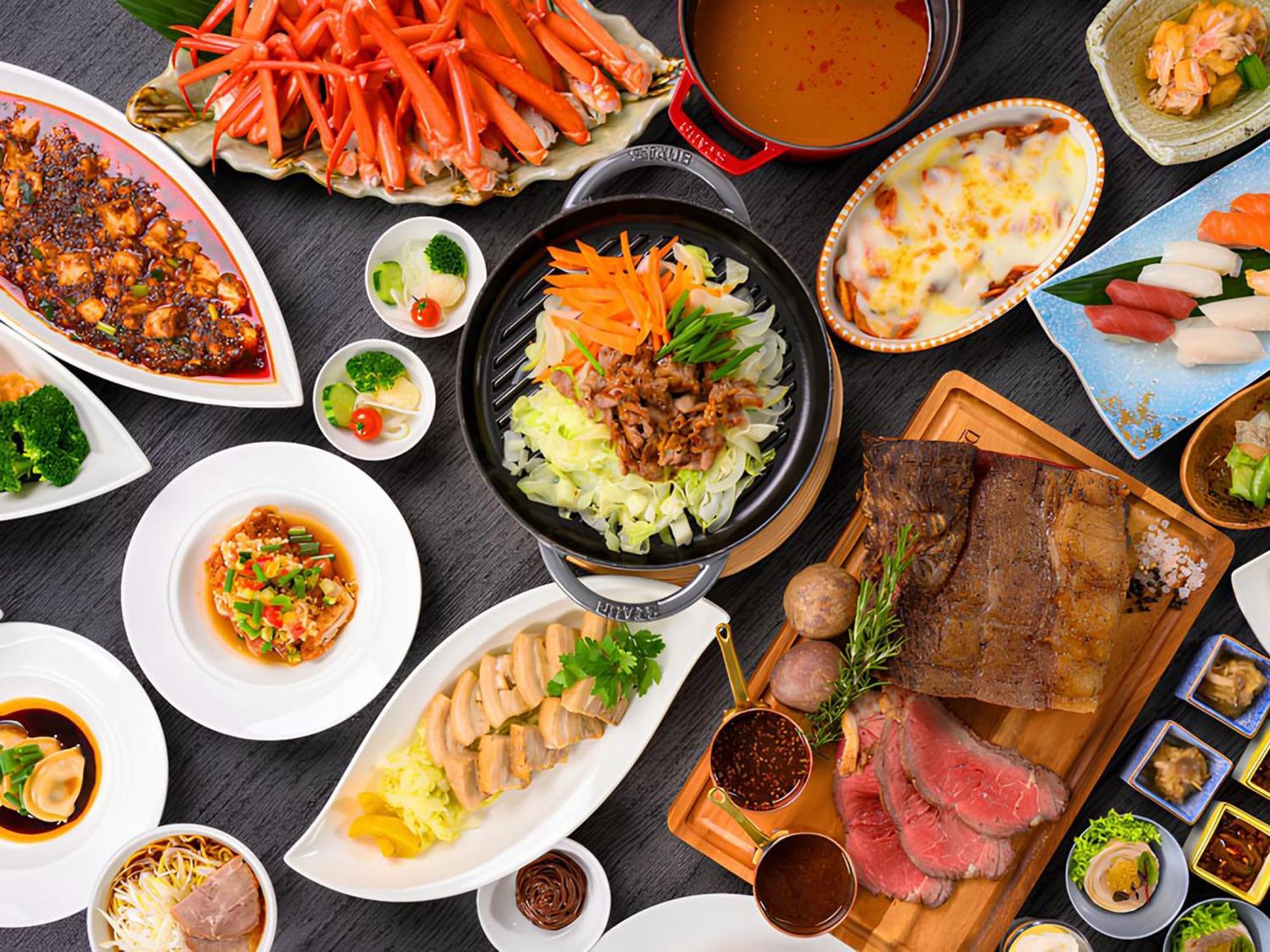 Shin Furano Prince Hotel Exterior photo A selection of Japanese cuisine